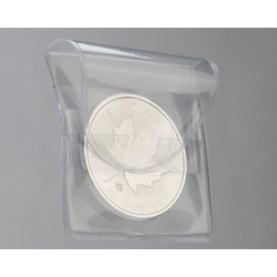 MC.Sammler Sammleretui MC.Sammler Münztaschen 50 x 50 mm für Münzen bis 46mm Durchmesser (50 St), 50 STK