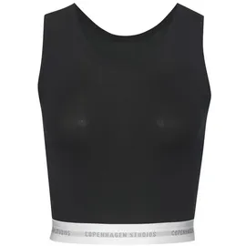 Copenhagen Studios Achseltop Damen schwarz Gr.S (36)