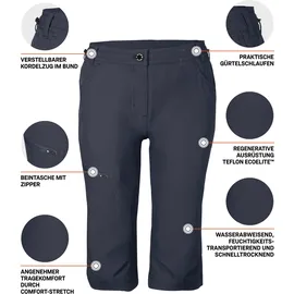 KILLTEC KOS 4 WMN PNTS Caprihose Blau 40