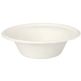 Papstar Schalen Zuckerrohr 380 ml Ø 15,5 cm 100 St. Weiß