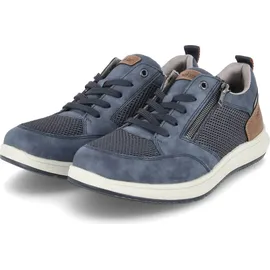 Rieker Herren Halbschuhe Blau 45