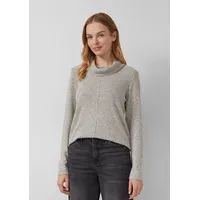 S.Oliver Weiches Jersey-Shirt mit Waffelstruktur - 38