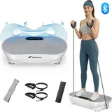 Merach Vibrationsplatte Weiß