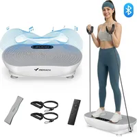 Merach Vibrationsplatte Weiß