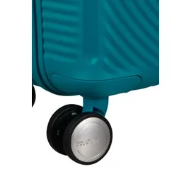 American Tourister Soundbox Mini 4-Rollen Kindertrolley 47 cm / 22 l deep teal