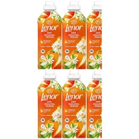 6x756ml Lenor Weichspüler 24H Wohlfühl Frische Orange & Verbene 216WL