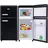 (72 l, 910 mm hoch, Schwarz)