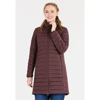 Whistler Wintermantel "Edge", Damen, Gr. 38, rot (dunkelrot), 100% Polyester, unifarben, normal, ohne Ausschnitt, Mäntel Wintermantel, mit wärmeisolierender Comfortemp-Wattierung