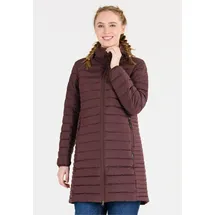 Whistler Wintermantel "Edge", Damen, Gr. 38, rot (dunkelrot), 100% Polyester, unifarben, normal, ohne Ausschnitt, Mäntel Wintermantel, mit wärmeisolierender Comfortemp-Wattierung