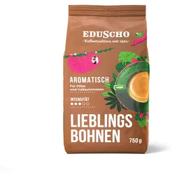 Eduscho Lieblingsbohnen Aromatisch - 750g Ganze Bohne - Intensität: 3/5