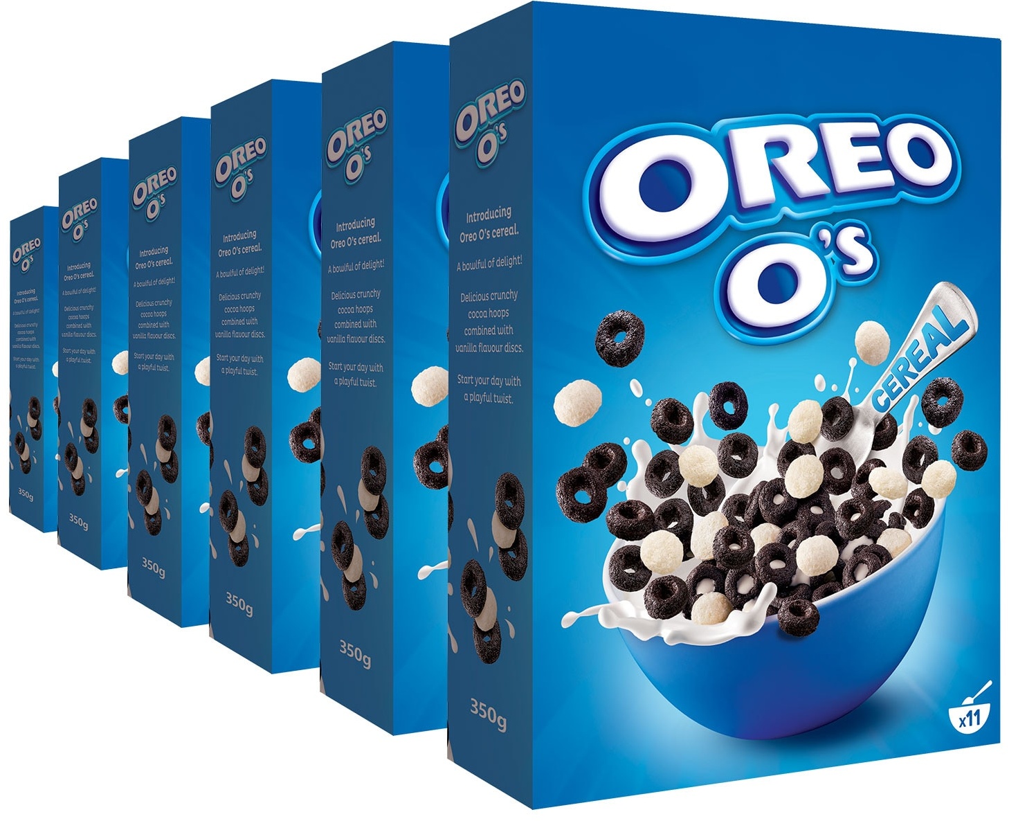 Oreo O's Cerealien 350 g, 6er Pack