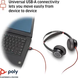 Plantronics Blackwire C7225 USB-A schwarz