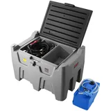 VEVOR Tragbarer Dieseltank, getrennter 401-L-Diesel- & 30-L-DEF-Lagertank, Kraftstofftransfertanks mit Pumpe & 4-m-Schlauch, 45 L/min Durchflussrate, Gaslagertanks für Kraftstofftransport