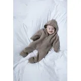 Engel Kinder Kapuzen Overall (Größe 74 , beige)
