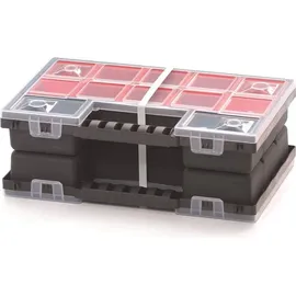 Prosperplast Werkstatt-Organizer Kunststoff 287x186x100 mm rot