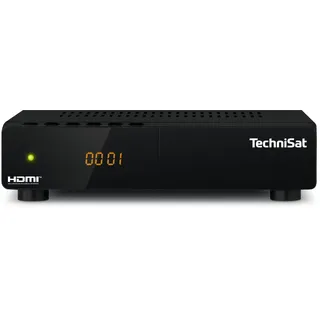 TechniSat HD-S 210 – Kompakter HD SAT-Receiver (DVB-S/S2, HDMI, USB Mediaplayer)