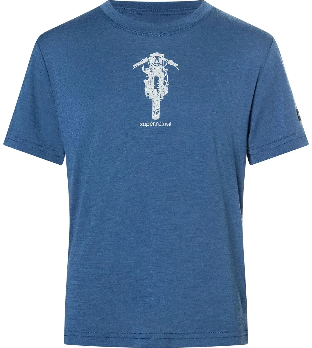 Super.Natural K Scrambler Tee ocean blue/feather grey (23G) 164