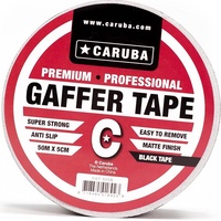 Caruba Caruba, Gaffer Tape 50mtr x 5cm schwarz