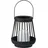 B & S Laterne Windlicht Metall Schwarz