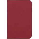 Clairefontaine Notizbuch AgeBag 9 x 14 cm Taschenformat blanko rot