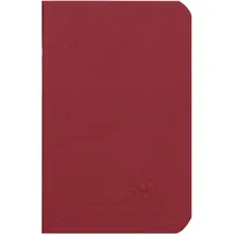 Clairefontaine Notizbuch AgeBag 9 x 14 cm Taschenformat blanko rot