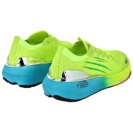 Plein Sport Lo-Top Turnschuhe Größe 46 in Weiß 2908 | Yellow Fluo/Middle Blue