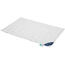innovations2u ug (haftungsbeschränkt) Daunendecke 200x220 cm, Oeko-Tex® Standard 100% Gänsedaunen, Downpass, casimum Weiß, Textil,