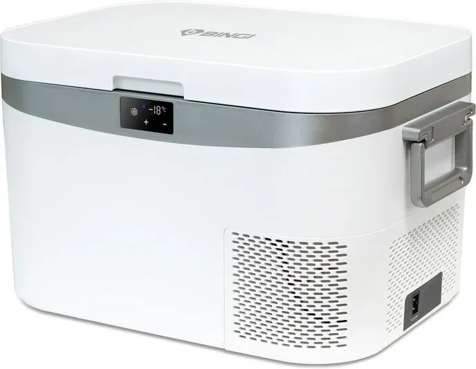 BINGI Kompressor Kühlbox Tragbar Mehrfachspannung Auto Camping Heim 12.8L