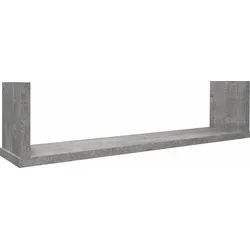 Wandregal MÄUSBACHER "Mio", grau (betonfarben), Regale
