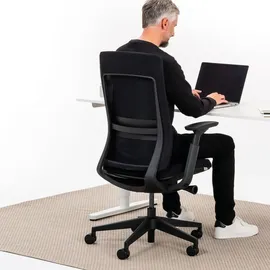 Yaasa Chair Essential Stoff Schwarz