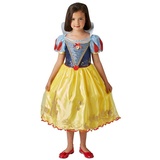 Rubie ́s Kostüm Disney Prinzessin Schneewittchen Kinderkostüm, Bezauberndes Märchenkleid mit vielen Details gelb 116