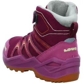 Lowa Maddox Warm GTX Mid Kinder Beere/Orange 37