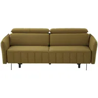 smart Schlafsofa  Momoka , grün , Maße (cm): B: 226 H: 90 T: 104