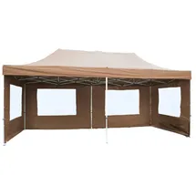 VCM Faltpavillon 3 x 6 m champagner