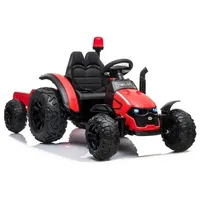 Wisam® Elektrische Fahrt auf Traktor HZB-200 mit Anhänger Rot