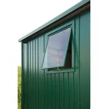 Biohort Fenster für Gerätehaus Europa 50 x 60 cm Silber-metallic