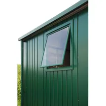 Biohort Fenster für Gerätehaus Europa 50 x 60 cm Silber-metallic
