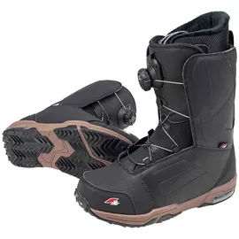 F2 Herren Snowboard Softboots Eliminator Dual TGF Gr. 45 (MP 29,5) Schwarz