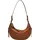 Fossil Harwell Schultertasche Leder 35 cm braun