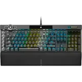 Corsair K100 RGB, Gaming Tastatur, Opto-Mechanical, kabelgebunden, Schwarz