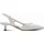TAMARIS Damen Sling Pump mit Stilettoabsatz, weiß, 39 EU