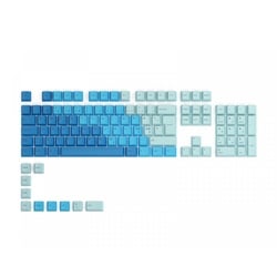 Glorious GPBT Keycaps ISO - 115 PBT Nordic-Layout - Caribbean Ocean