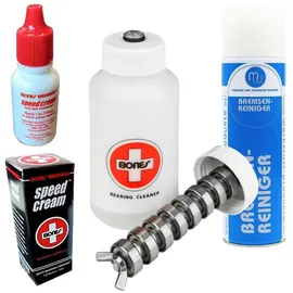 Bones Kugellager Reiniger Schmiermittel Bremsenreiniger Pflegeset bearings clean