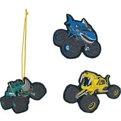 DERDIEDAS 8401156 Wechselbuttons Monster Truck 3-teiliges Set