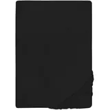 biberna 0077641 Jersey-Elastic-Topper 140 x 200 - 160 x 220 cm schwarz