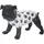 MCW Deko FIGUR BULLDOGGE Schwarz