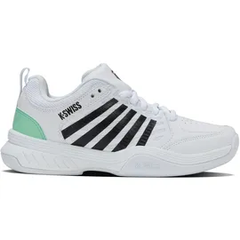 K-Swiss Court Express 2 Weiß/Schwarz/Mint 37