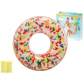 Intex Schwimmreifen Sprinkle Donut Tube, ab 9 Jahre, 114cm