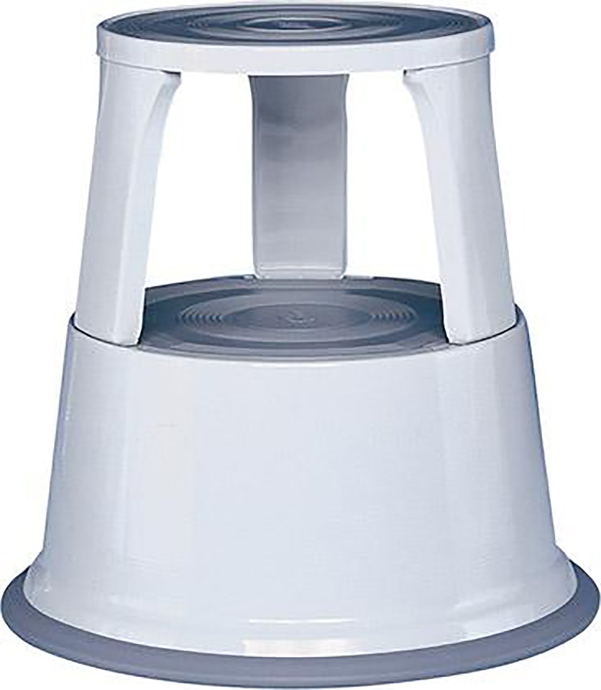 Produktbild WEDO Rollhocker Metall lichtgrau