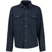Lerros Übergrössen-Hemdjacke in Wolloptik - Classic navy), - 3XL